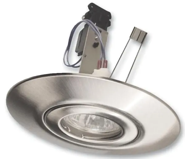 ETERNA Convertisseur de projecteur encastré GU10/BT, Nickel, 150mm