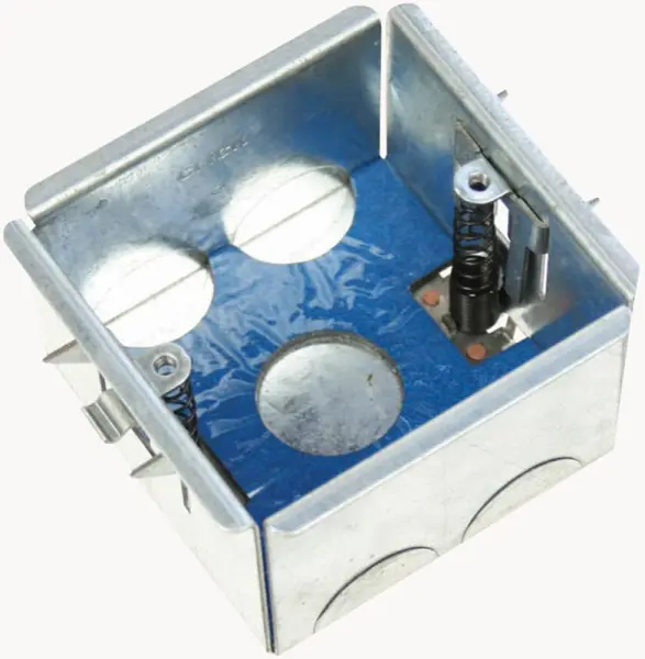 CLICK FlameGuard Steel Back Box, 1-Gang, 47mm Depth