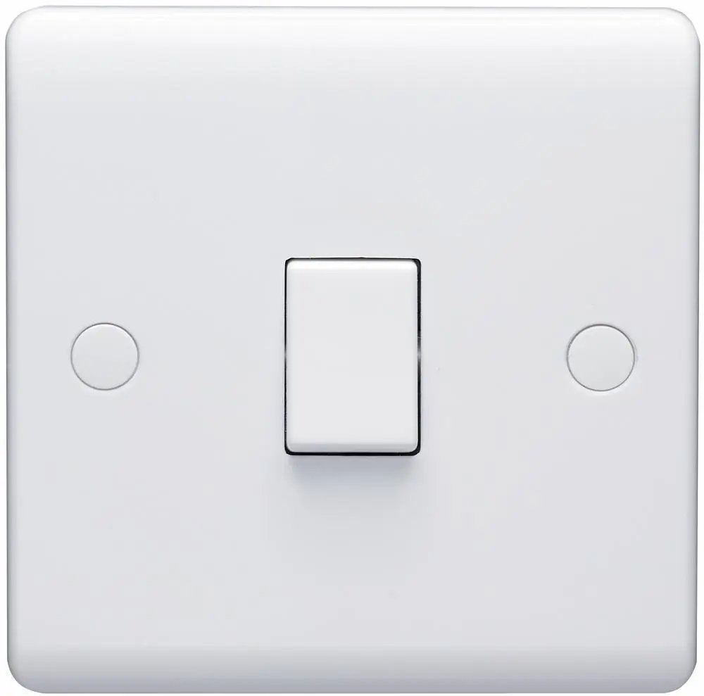 VOLEX ACCESSORIES - Suis Dinding 1 Gang 2 Hala 10AX