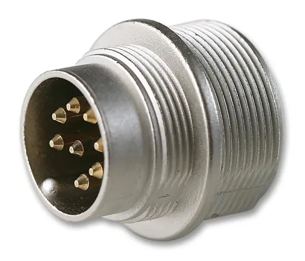 LUMBERG - 8極DIN面板插頭，前置安裝