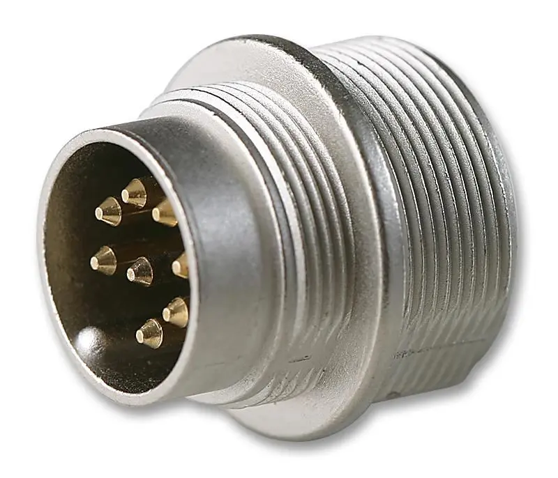 LUMBERG SFV 81 8-Pole DIN Panel Plug, Front Mounting