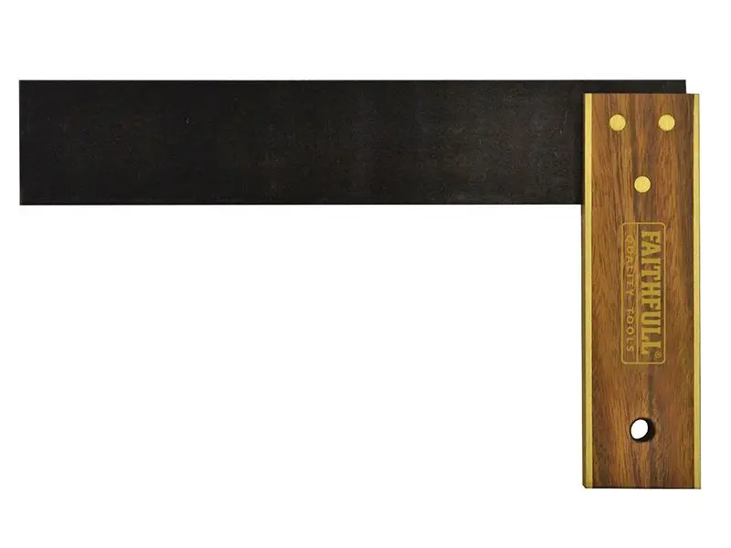 Faithfull Carpenter's Try Square, 230mm, Hardwood & Steel