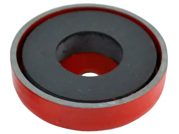 Faithfull Shallow Pot Magnet 35mm x 8mm, 5.5kg Pull Power