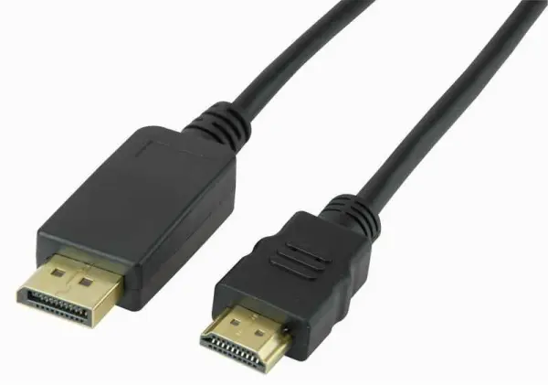 PRO SIGNAL - Câble DisplayPort vers HDMI 3m, Noir