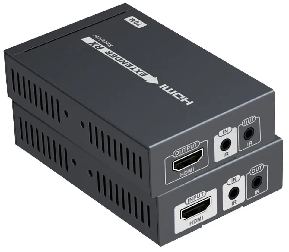 PRO SIGNAL 4K UHD HDMI Extender přes Cat5e/Cat6, 70m s IR