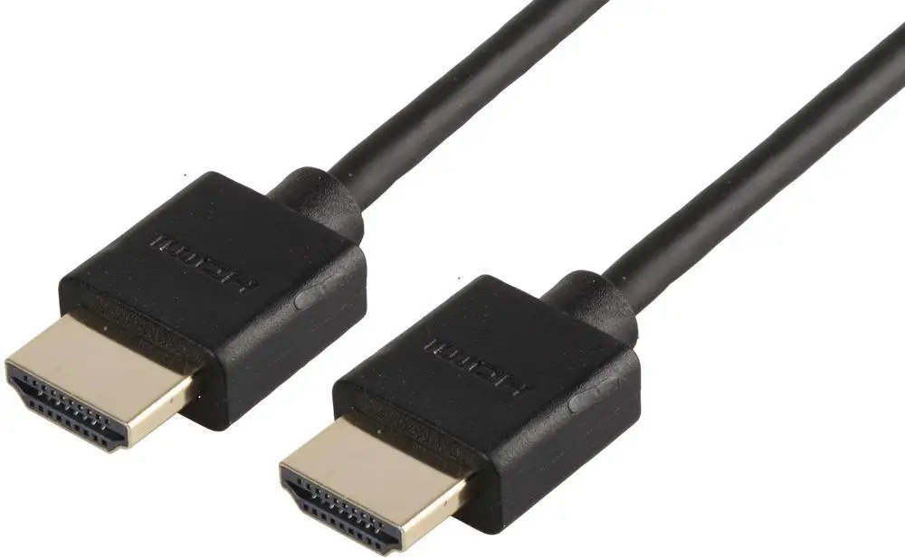 AV:LINK High Speed HDMI-Kabel, niedrige Stecker, 0,5m schwarz