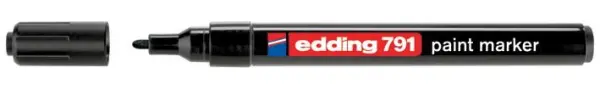 Edding 791 Fijne Bullet Tip Verfmarker - Zwart