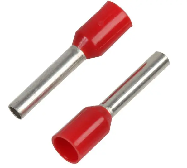PRO POWER - Bagues à visser allemandes isolées rouge 1,50mm, lot de 100