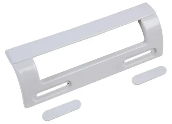 EUROPART 유니버설 화이트 플라스틱 냉장고 도어 핸들