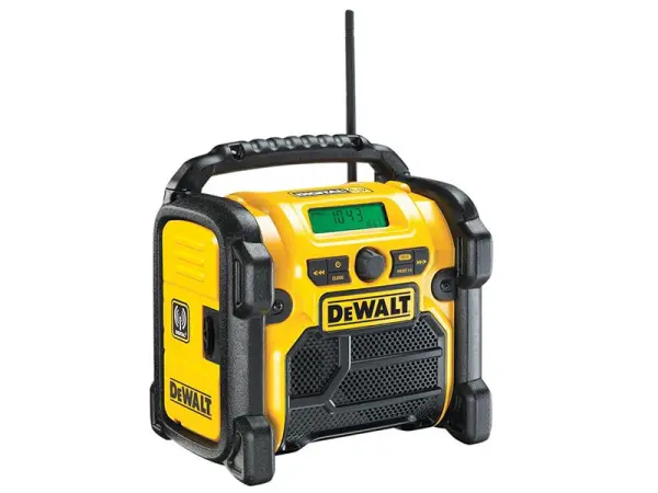 DeWALT DCR020 DAB Digital Radio 240V & Li-ion
