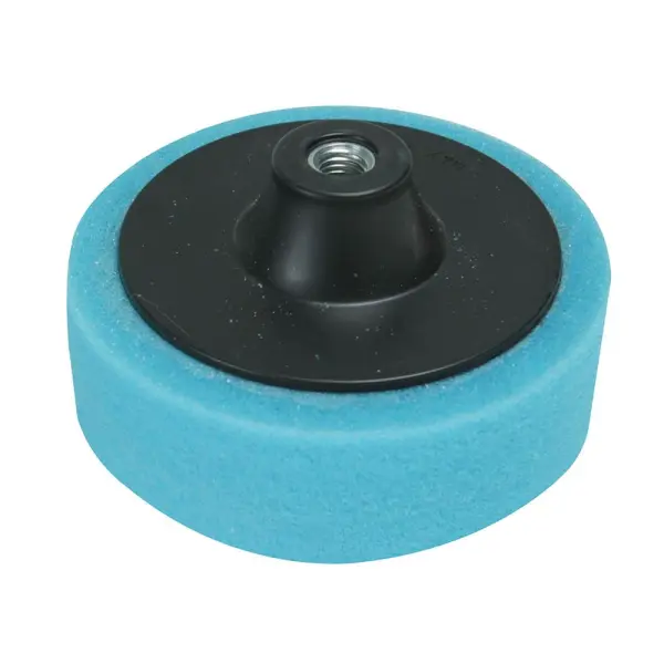 Silverline M14 Foam Polishing Head, 150mm Medium Blue