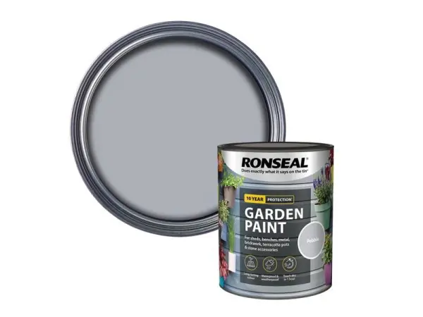 Ronseal Κηποσκευασία Χρώματος σε Αποχρώσεις Πετράδι, 750ml