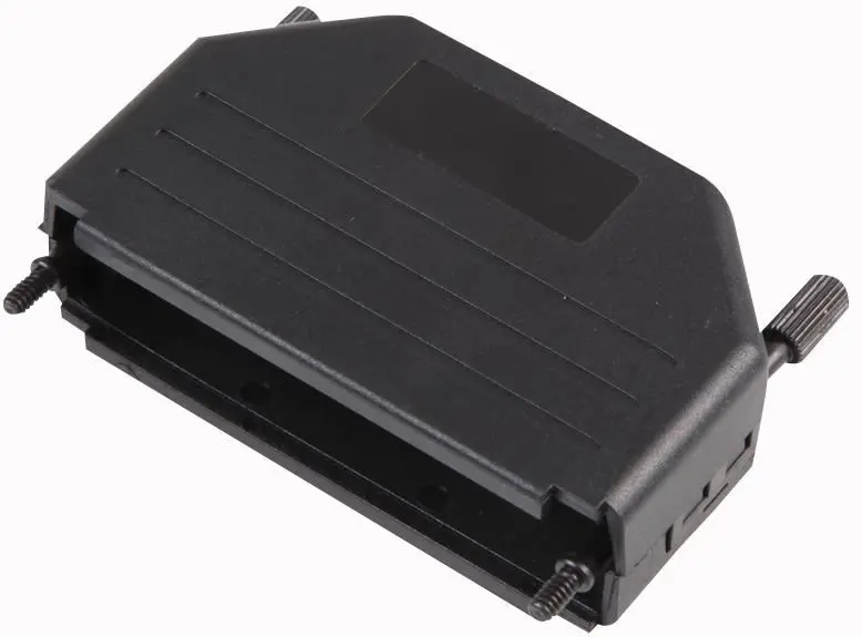 MH CONNECTORS D-sub Hood, Nylon, Top Entry, 50 Way, Black