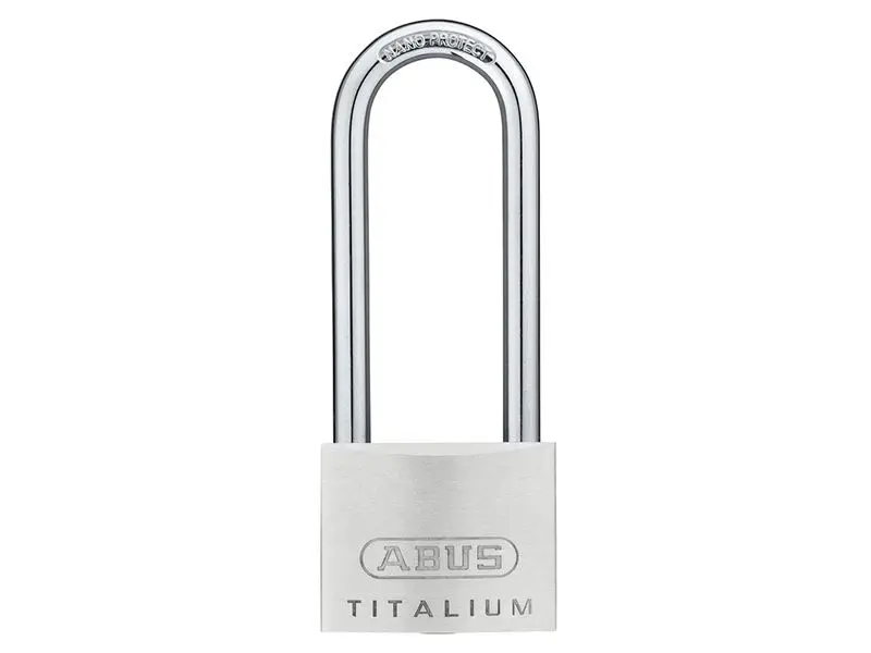 ABUS 64TI/50mm TITALIUM™ 팔다리식 자물쇠, 80mm 샤클