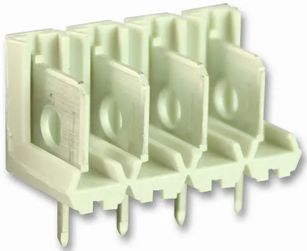 CAMDENBOSS 5mm 4-weg mannelijke afneembare aansluitklem, grijs