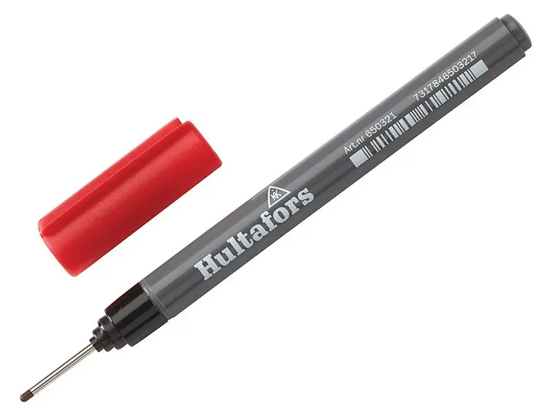 Hultafors - Penanda Lubang Dalam Merah