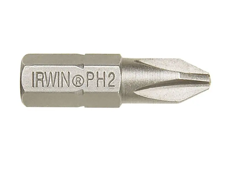 IRWIN® Phillips Insteekbits PH2, 25mm, 2 stuks