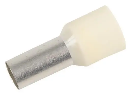 CONCORDIA TECHNOLOGIES Kabelhulsjes 16mm², Ivoorkleur, 100 stuks