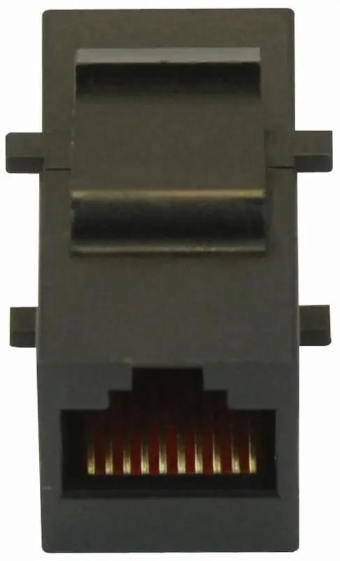 MBS CONNECT - 面板安装耦合器, 10P10C, RJ48