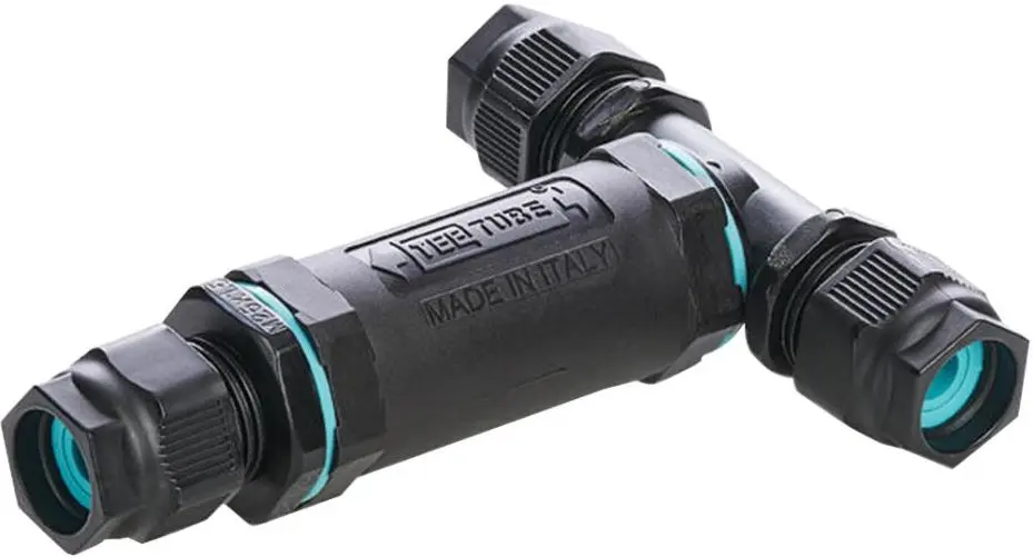 HYLEC 5-Pole Teetube T-Connector, 32A, 450V AC