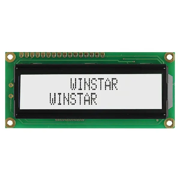 WINSTAR 16x2 LCD Display Module, FSTN Positive Transflective