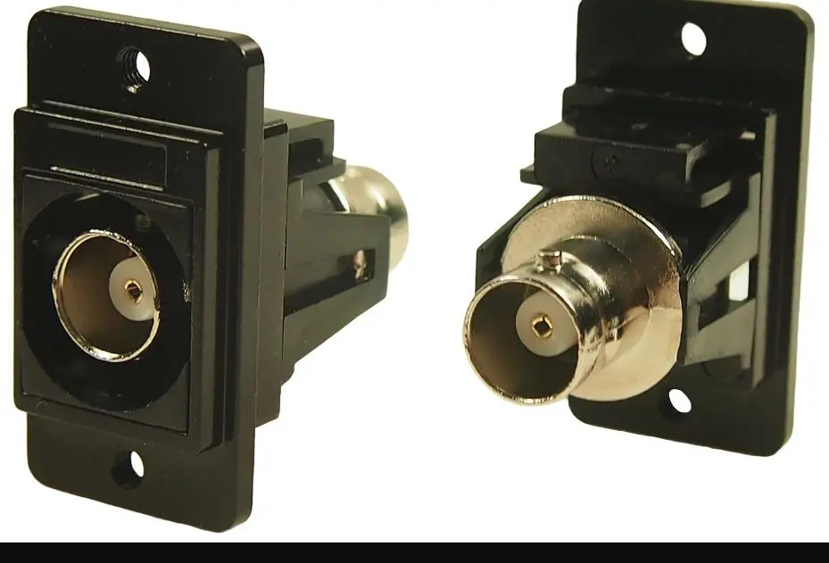 CLIFF ELECTRONIC COMPONENTS 듀얼 엔트리 슬림 BNC 패널 마운트 커넥터, 50옴