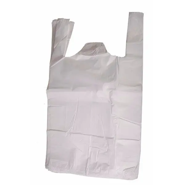 Vest White Vest Carrier Bags 48 x 58cm, Large, 1000pk