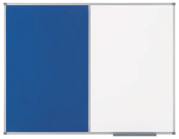 NOBO - Classic Combi Felt/Steel Noticeboard - 1200x900mm