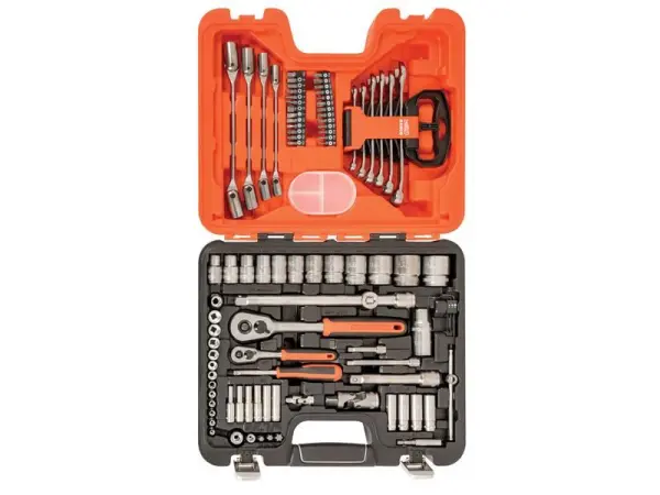 Bahco S910 1/4 & 1/2in Drive 92-Piece Socket & Spanner Set