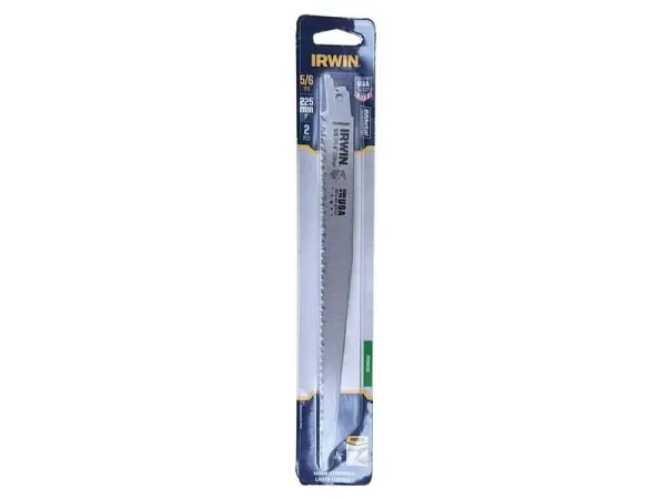 IRWIN - Lann Sabre Gearrtha Adhmad, 225mm, Paca de 2