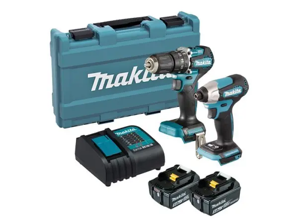 Makita DLX2414ST Zestaw Kombajnowy z Wiertarko-Wkrętarką 18V