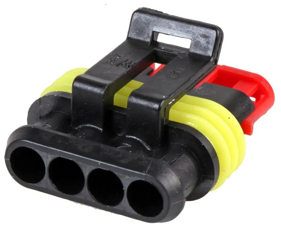 TE Connectivity AMP Superseal 1.5mm 4-Way Obvodové pouzdro