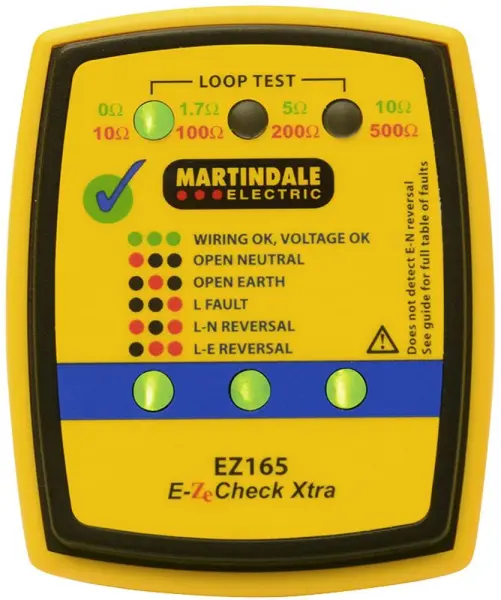 Martindale Electric EZ165 Non-Trip Earth Loop Tester