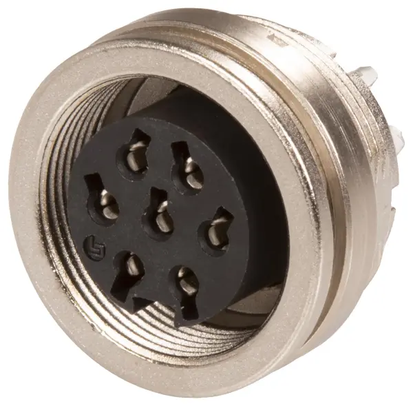 BINDER UK 7-Way Panel Socket