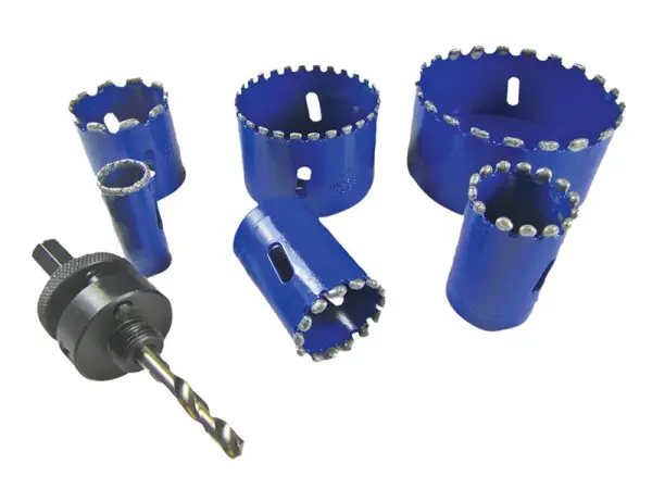 BOA 6-Piece Diamond Holesaw Set for Kitchen & Bathroom