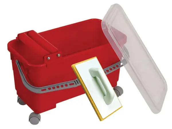 Vitrex Professionele Tegelwas Kit met 22Liter Wieltrolcontainer