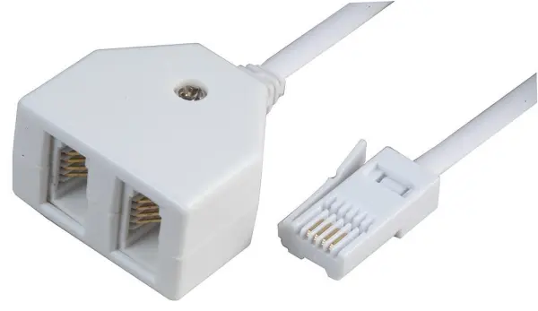 PRO SIGNAL Prodlužovací kabel s BT konektorem do dvojité telefonní zásuvky, 3 m