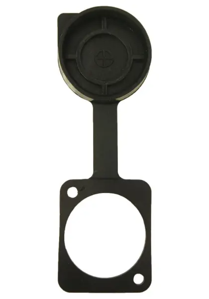 CLIFF ELECTRONIC COMPONENTS - Penutup Debu XLR, Hitam