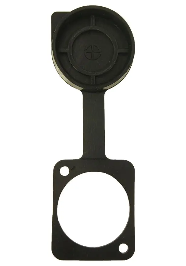 Capuchon antipoussière pour connecteur XLR CLIFF, noir