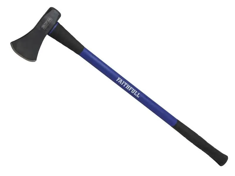 Faithfull Log Splitting Maul with Fibreglass Shaft, 3.6kg