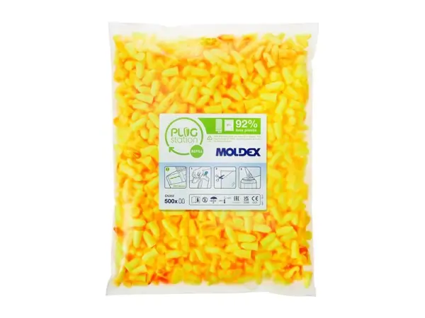 Moldex MelLows® PlugStation 500 Αναπλήρωση, SNR 22 dB (500 Ζεύγη)