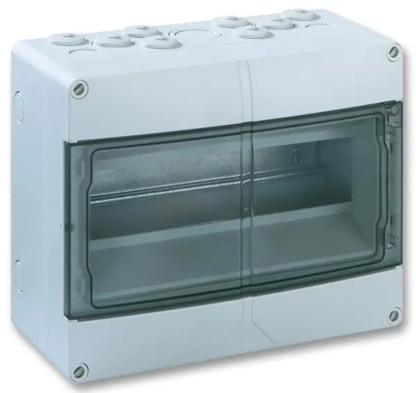 SPELSBERG IP65 Polystyrene 12 Way Distribution Box, 200x250x122mm