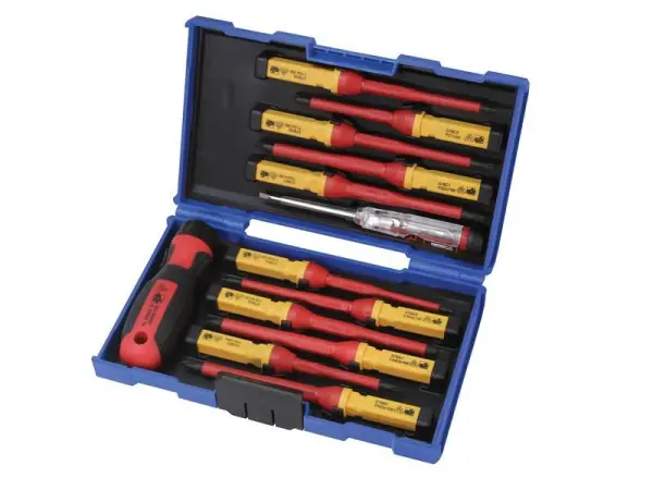 Faithfull 13-Piece Interchangeable VDE Screwdriver Set