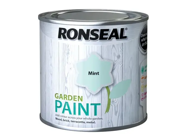 Ronseal Garden Paint Mint, 250ml, Multi-Surface
