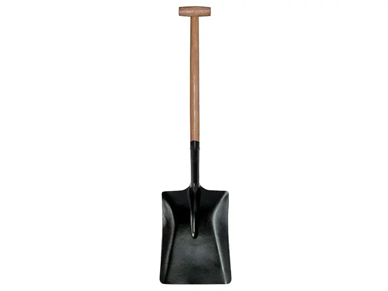 Faithfull Open Socket Square Shovel No.2 with T-Handle