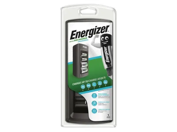 Univerzální nabíječka baterií Energizer® S696N pro typy AA/AAA/C/D/9V