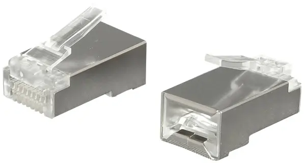Speedy RJ45 Cat6 Shielded Plugs, Pack of 200
