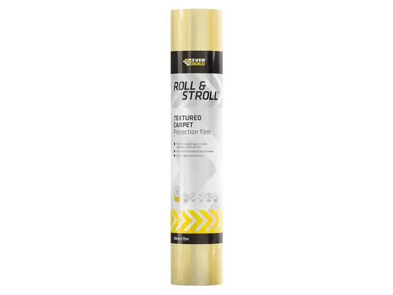 Everbuild Sika Roll & Stroll Non-Slip Carpet Protector 600mm x 75m