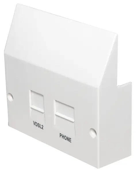 VDSL 2 High Speed Centralised Filter Faceplate
