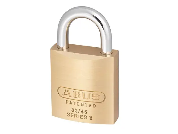 ABUS 83/45毫米 全黃銅掛鎖（卡裝版）